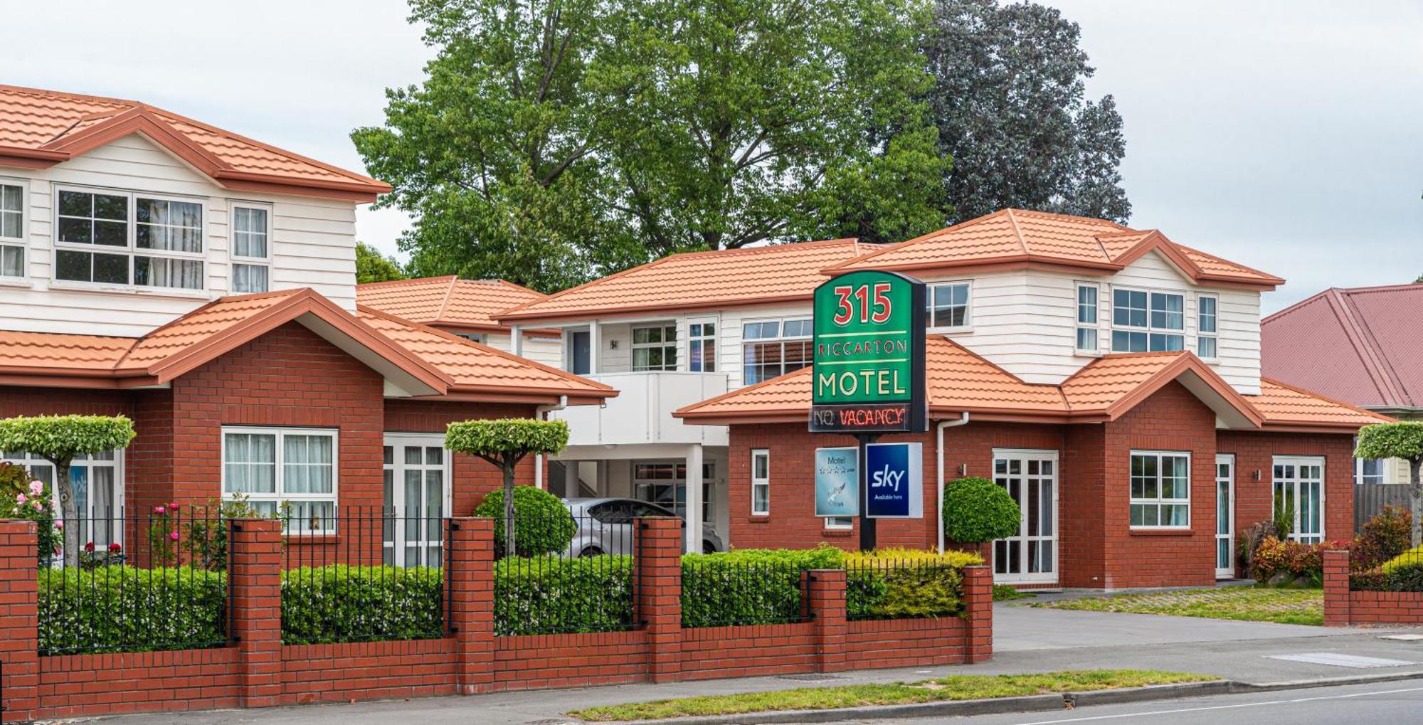 315 Motel Riccarton Christchurch Exteriör bild