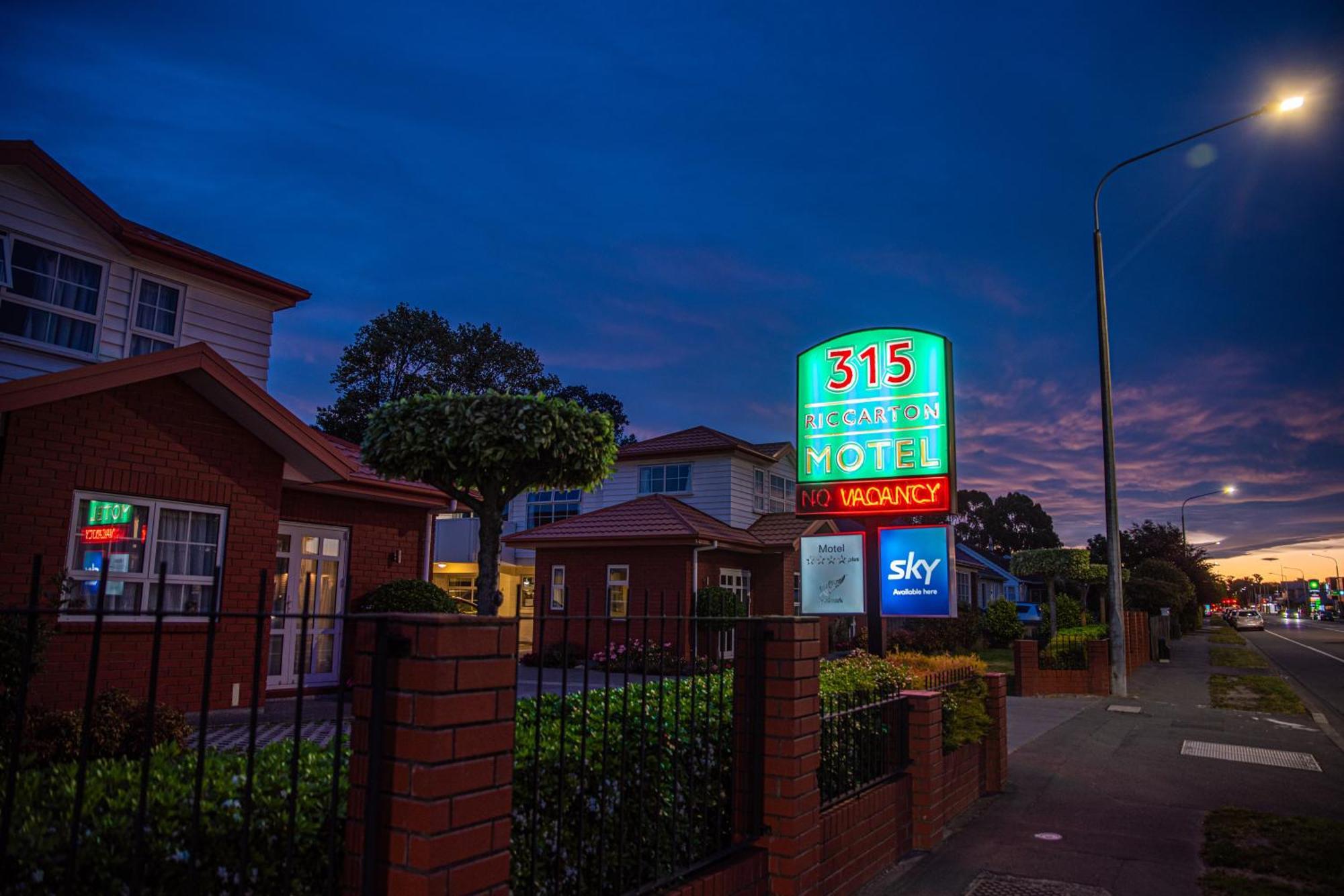 315 Motel Riccarton Christchurch Exteriör bild