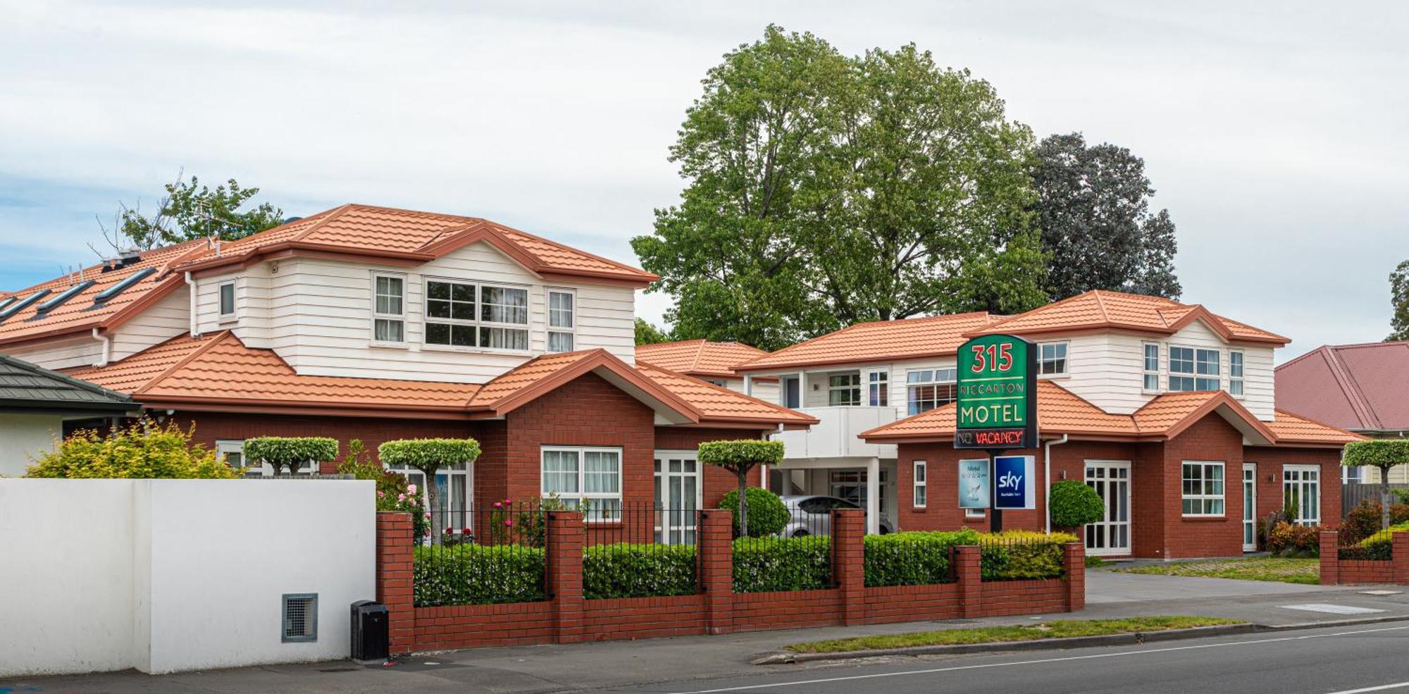315 Motel Riccarton Christchurch Exteriör bild