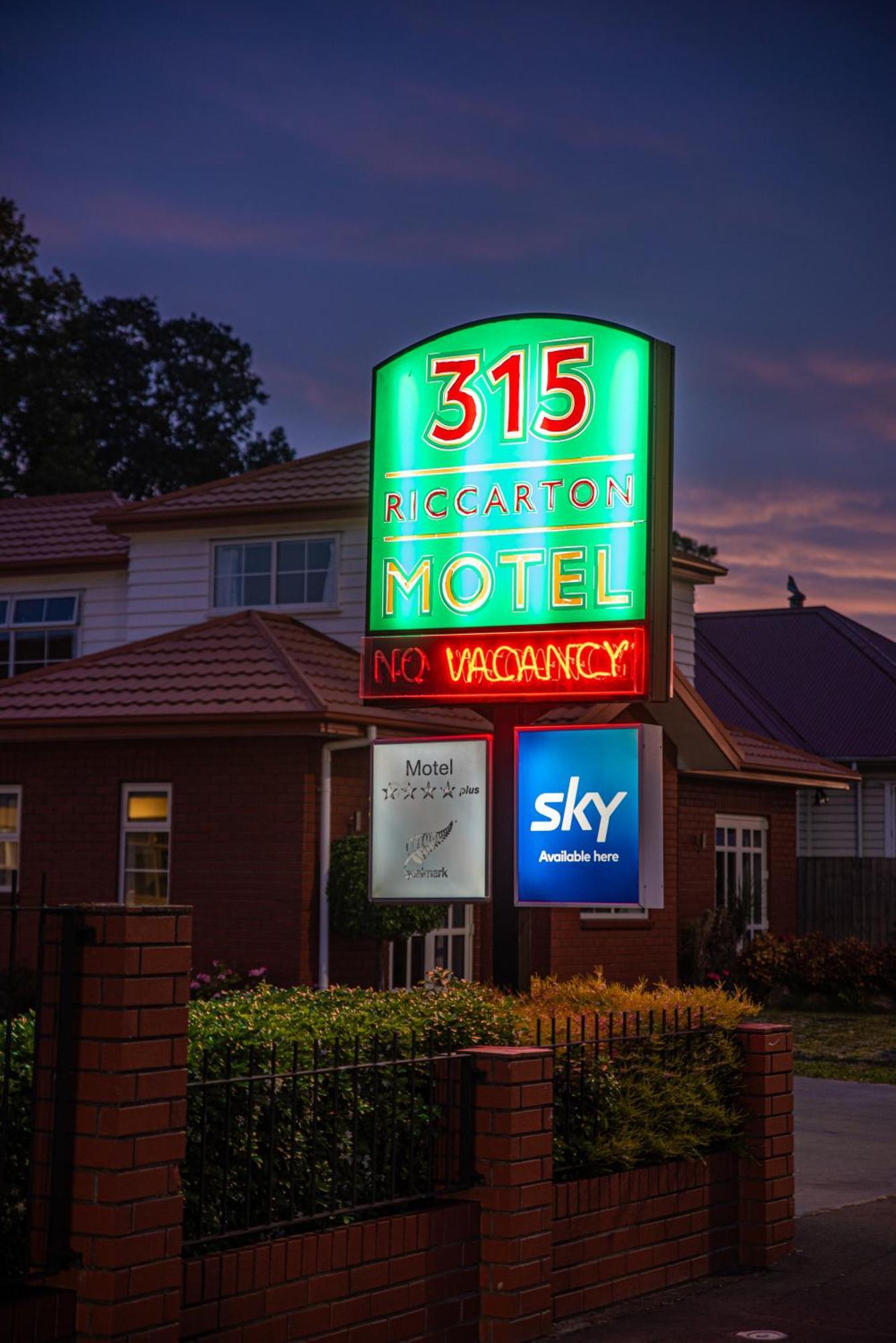 315 Motel Riccarton Christchurch Exteriör bild
